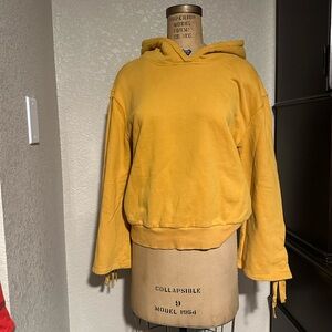 Skies Are Blue Mustard Hoodie